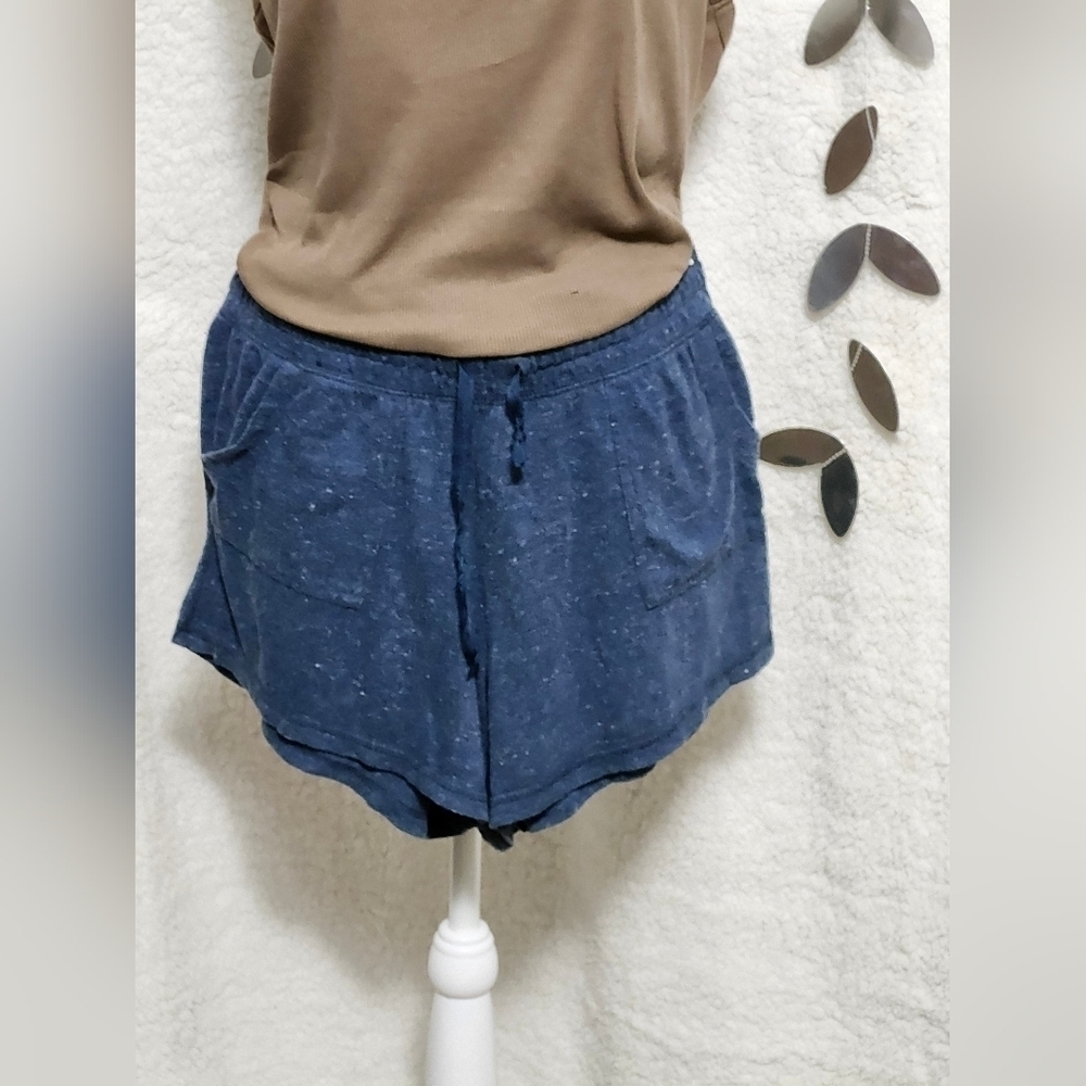 Athletic Works Blue Soft Shorts Size: L(12-14)